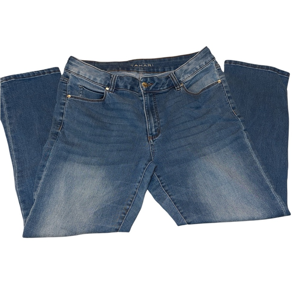 Tahari Blue Denim Jeans size 12/31